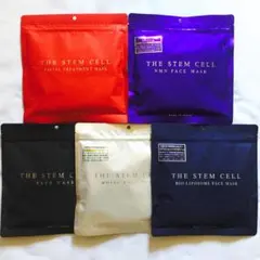 大特価☆ステムセル 高級フェイスマスク パック 30枚入り NMN等 全5種5袋