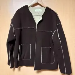 Green Parks chocol raffine robe 裏ボアブルゾン