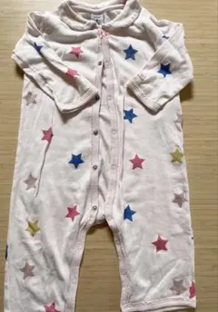 プチバトー　星柄ロンパース　12m