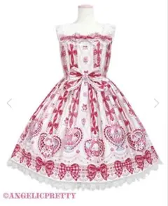 Bunny Ribbon Parfaiteriaジャンパースカート シロのサムネイル