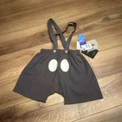 新品タグ付き ミッキー コスプレ ズボン サロペット コスプレ 仮装 90