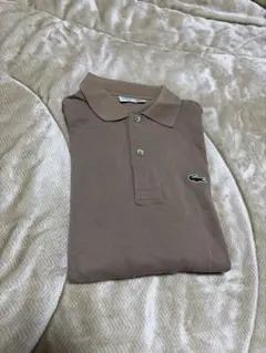 Lacoste ベージュ 長袖ポロシャツ サイズ3