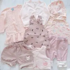 クーラクール他 まとめ売り 70cm 7着 ピンク系