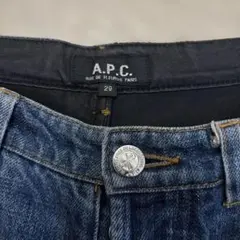 【希少・日本製】A.P.C. プチニュースタンダード オイルコーティングデニム