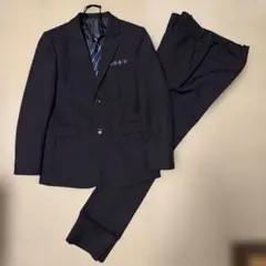 【美品】フォーマルスーツ 5点セット 濃紺 160cm 男の子　キャット製 卒服