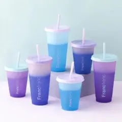 Francfranc カラーチェンジ タンブラー L PK - メルカリ