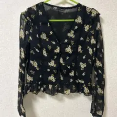 ZARA 長袖ブラウス