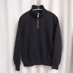 H＆M ルーズフィット ハーフジップ スウェット 裏起毛