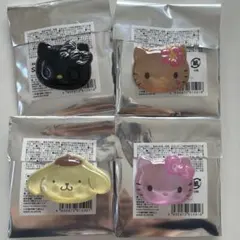 サンリオ　ぷっくりったいバッジ　全4種