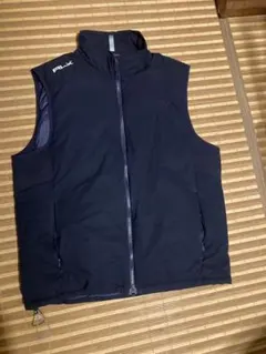 高品質]RLX RALPH LAUREN ゴルフベスト ネイビー L 希少 - メルカリ