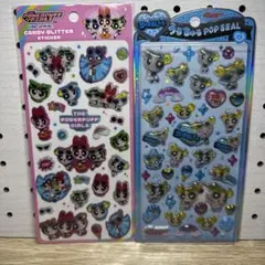(1)パワーパフガールズ うるちゅるポップシール ドロップジェリー 正規品