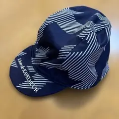 LION de KAPELMUUR サイクルキャップ メッシュ　サイズフリー紺白のサムネイル