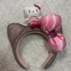 キティちゃん リボン付きカチューシャ