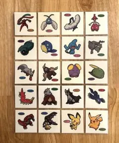 【コンプ】ポケモンデコキャラシール71弾