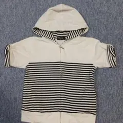 Boy【COMME CA ISM】110A ボーダーパーカー