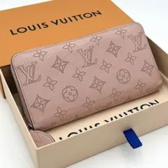 新型IC】ルイヴィトン マヒナ ジッピーウォレット 長財布 ガレ
