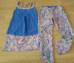 Real Stone タンクトップとレギンスセット