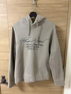 EMPORIO ARMANI パーカー グレージュ