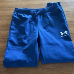 UNDER ARMOUR 青色ルーズフィットパンツ YXL