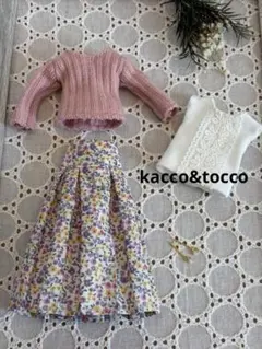 22cmドール　♡ハンドメイド服♡　No,192 22cmドール ♡ハンドメイド服♡ No,192 - メルカリ
