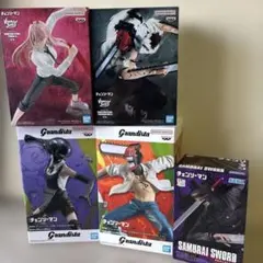 チェンソーマン フィギュアセット8体 未開封 チェンソーマン Grandista BOMB フィギュア 8体セット 新品