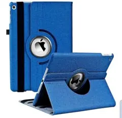 ​【未開封】iPad ケース 第7/8/9世代 10.2インチ 360度回転 青