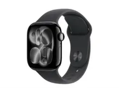 AppleWatch11 42mm 純正スポーツバンド　黒