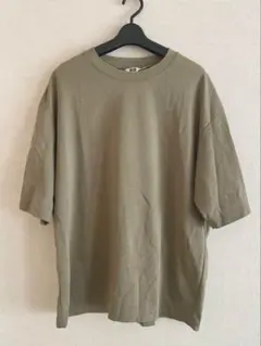 専用ユニクロUNIQLOエアリズムコットンオーバーサイズTシャツ5分袖 XL２枚