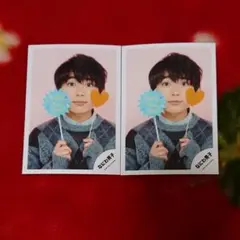 なにわ男子 大西流星 ミニフォト2枚 グリーティングフォト 公式写真