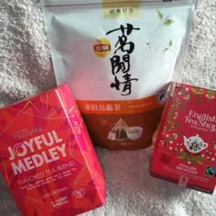 お茶3種セット 凍頂烏龍茶＆ジョイフルメドレー＆イングリッシュブレックファースト