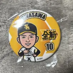 若鷹ガチャ ホークス 川瀬晃 ダイジェスト 100mm缶バッジ 福岡ソフトバンクホークス 川瀬晃 若鷹ガチャ缶バッジ 全新 - メルカリ