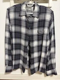 WACKO MARIA オンブレチェックシャツ 長袖 M