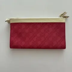 GHERARDINI ゲラルディーニ モノグラム L字型 長財布 レッド - メルカリ
