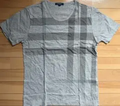 BURBERRY LONDON Tシャツ グレー チェック柄