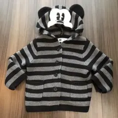 gap ミッキー ニットカーディガン 80