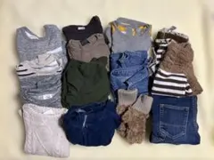 男の子80 秋冬物 まとめ売り 14点