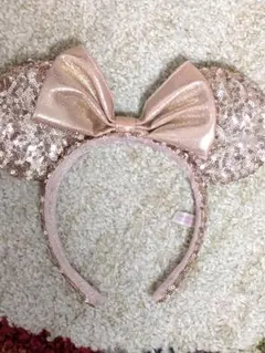 ミニー耳カチューシャ スパンコール付き