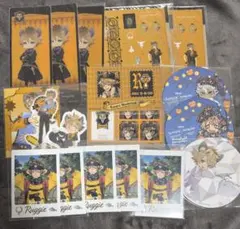 ツイステ　ランダムカード、シール等　ラギー、ジャック