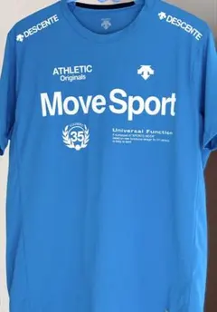 デサント DESCENTE メンズ 半袖Tシャツ DMMPJA57 （ブルー）