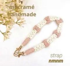 ♡cuteリボン♡ ハンドストラップ スマホストラップ ストラップ ハンドメイド