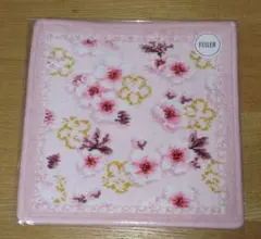 フェイラー FEILER コイザクラ ハンカチ ペールピンク