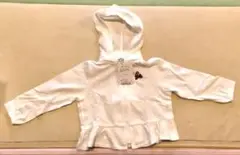 【新品未使用】familiar フード付きトレーナー 90サイズ