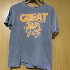 Gr8land GREAT プリントTシャツ
