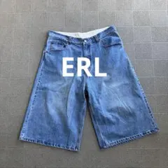 ERL デニムショートパンツ インディゴブルーのサムネイル