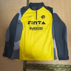 Finta 長袖シャツ イエロー/グレー