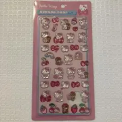 ハローキティ ボンボンドロップシール　3D