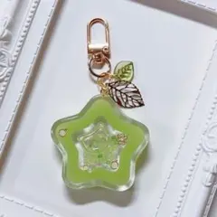 星型シェイカーキーホルダー(マスカット)