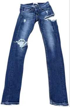 GYDA ダメージスキニーデニム S Y2K ギャル