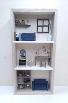 ミニチュアドールハウス ハンドメイド アンティーク風