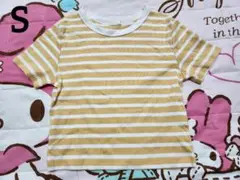 (S)GU＊ジーユー＊ボーダー＊Tシャツ＊半袖